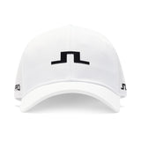 J.LINDEBERG JL Pro Cap – 3D Bridge Logo – White