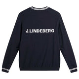 J.LINDEBERG Kenny Windbreaker Knit Sweater – Men's – JL Navy