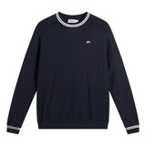 J.LINDEBERG Kenny Windbreaker Knit Sweater – Men's – JL Navy