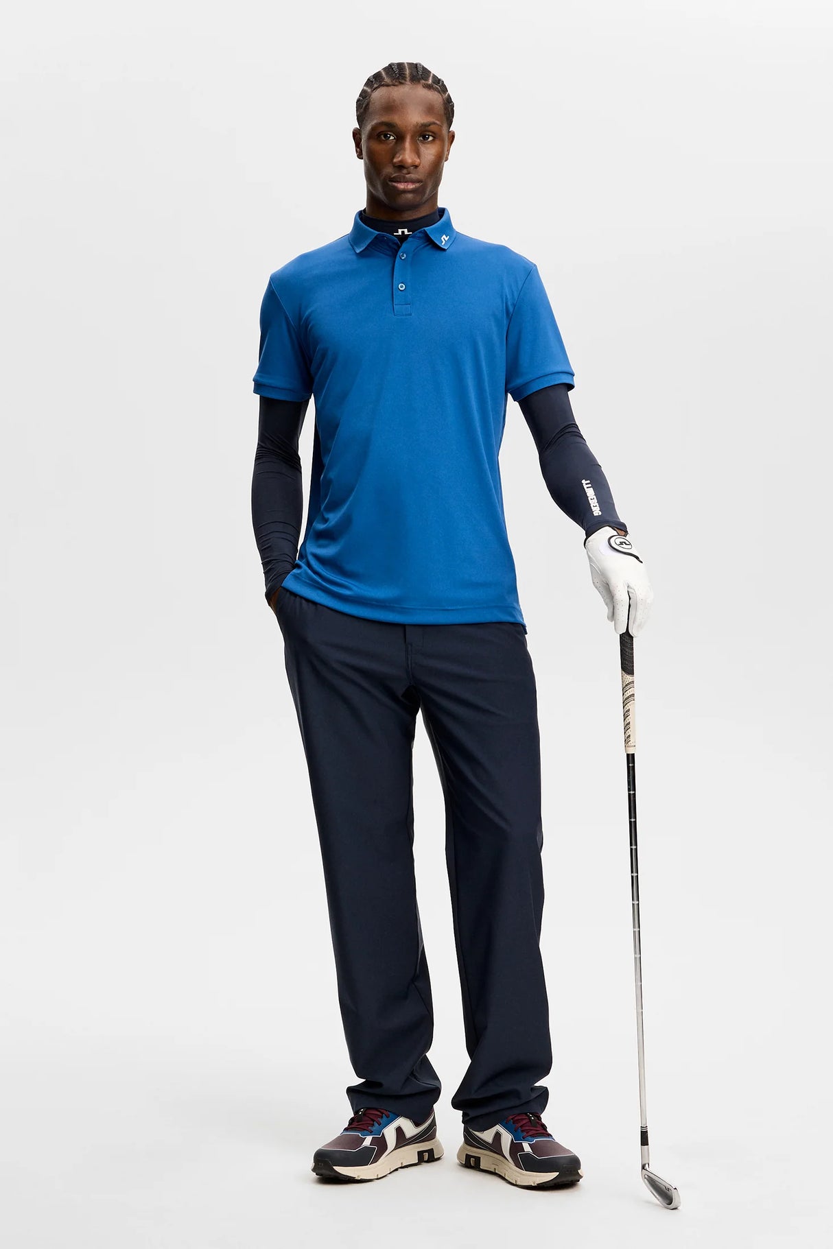 J.LINDEBERG KV Polo Shirt – Men’s – Set Sail