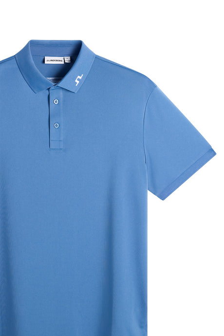 J.LINDEBERG KV Print Polo Shirt – Men’s – Federal Blue