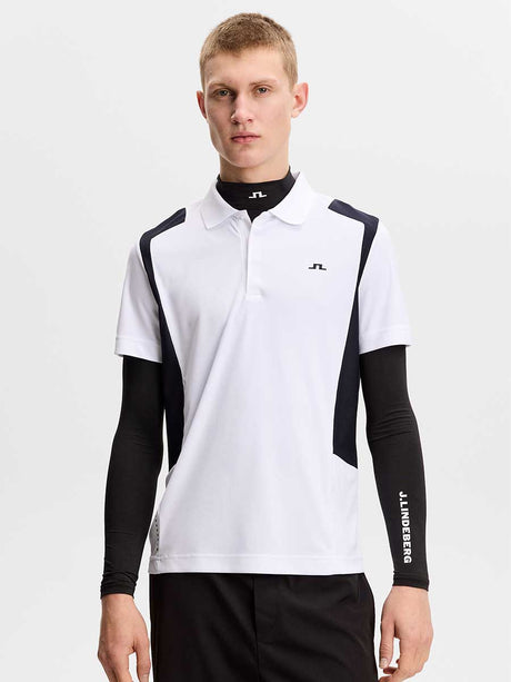 J.LINDEBERG Legacy Polo Shirt – Men’s Regular Fit – White