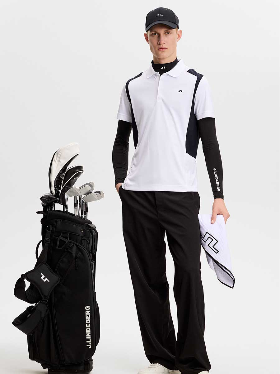 30% OFF - J.LINDEBERG Legacy Polo Shirt – Men’s Regular Fit – White