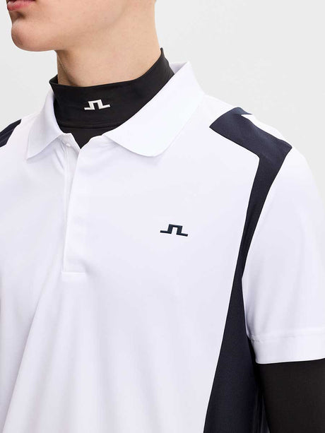 30% OFF - J.LINDEBERG Legacy Polo Shirt – Men’s Regular Fit – White - Size: S & L