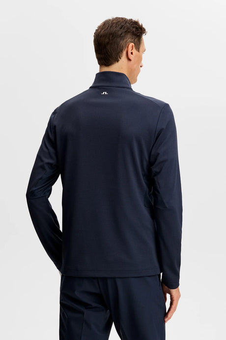 J.LINDEBERG Leon Quarter Zip Mid Layer – Men’s – JL Navy