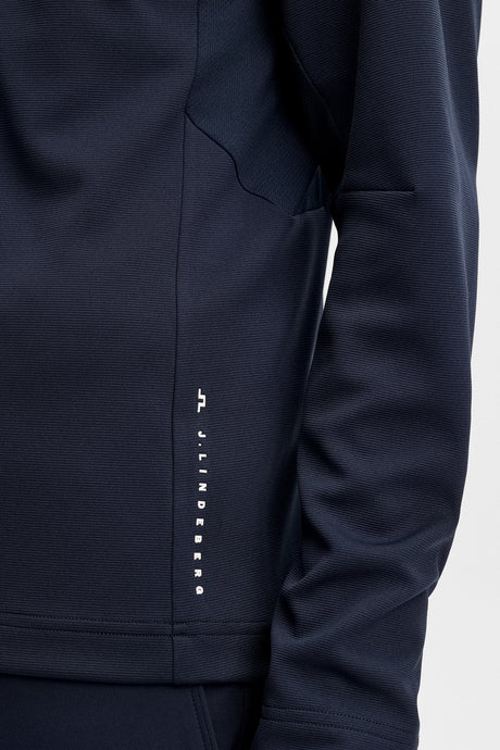 J.LINDEBERG Leon Quarter Zip Mid Layer – Men’s – JL Navy