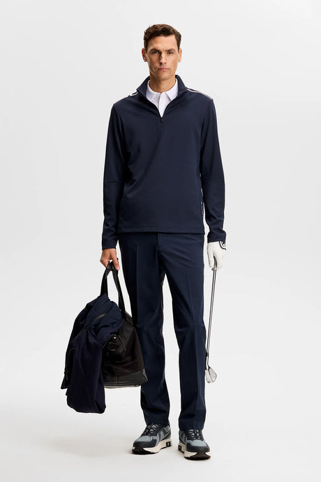 J.LINDEBERG Leon Quarter Zip Mid Layer – Men’s – JL Navy