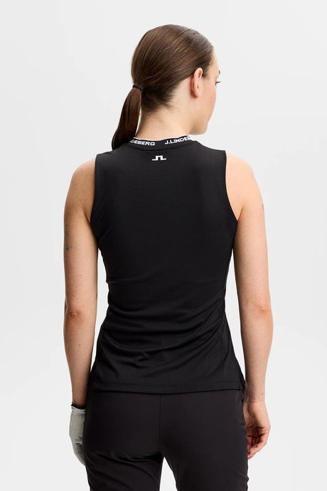 J.LINDEBERG Leya Sleeveless Top - Womens - Black