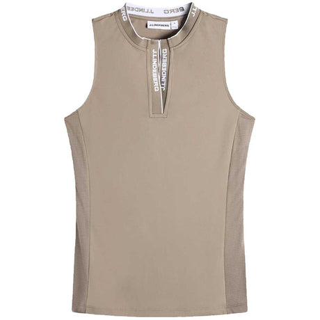J.LINDEBERG Leya Sleeveless Top - Womens - Brindle