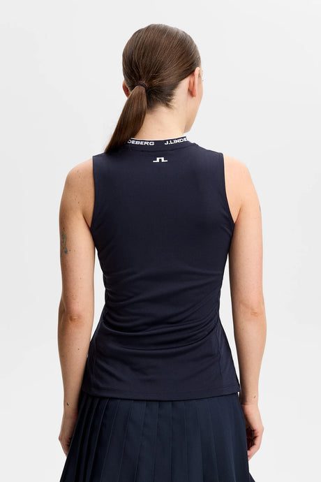 J.LINDEBERG Leya Sleeveless Top - Womens - JL Navy