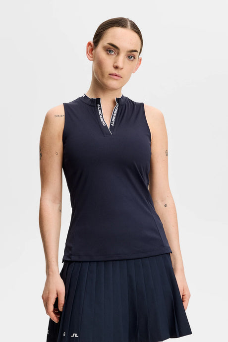 J.LINDEBERG Leya Sleeveless Top - Womens - JL Navy