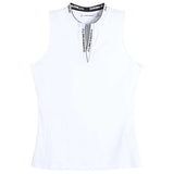 J.LINDEBERG Leya Sleeveless Top - Womens - White