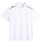 J.LINDEBERG Lionel Polo Shirt – Men’s Regular Fit – White