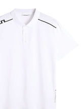J.LINDEBERG Lionel Polo Shirt – Men’s Regular Fit – White