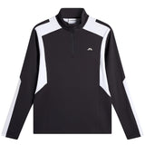 J.LINDEBERG Lukas Quarter Zip Mid Layer – Men’s – Black