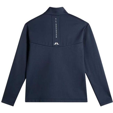J.LINDEBERG Maclean Quarter Zip Mid Layer – Men's – JL Navy