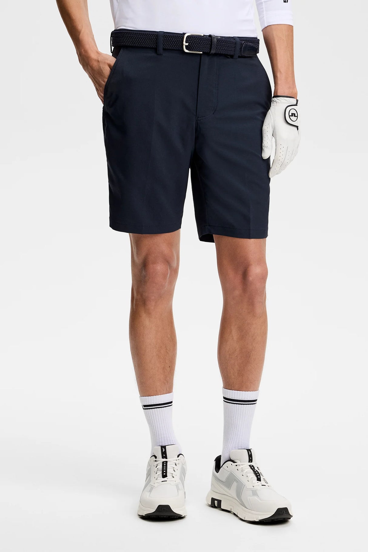 J.LINDEBERG Mitch Golf Shorts – Men’s – JL Navy