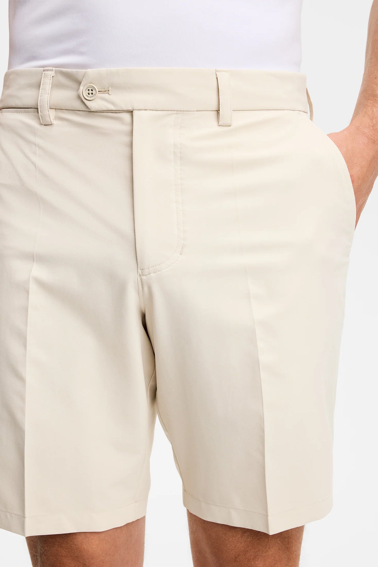 J.LINDEBERG Mitch Golf Shorts – Men’s – Moonbeam