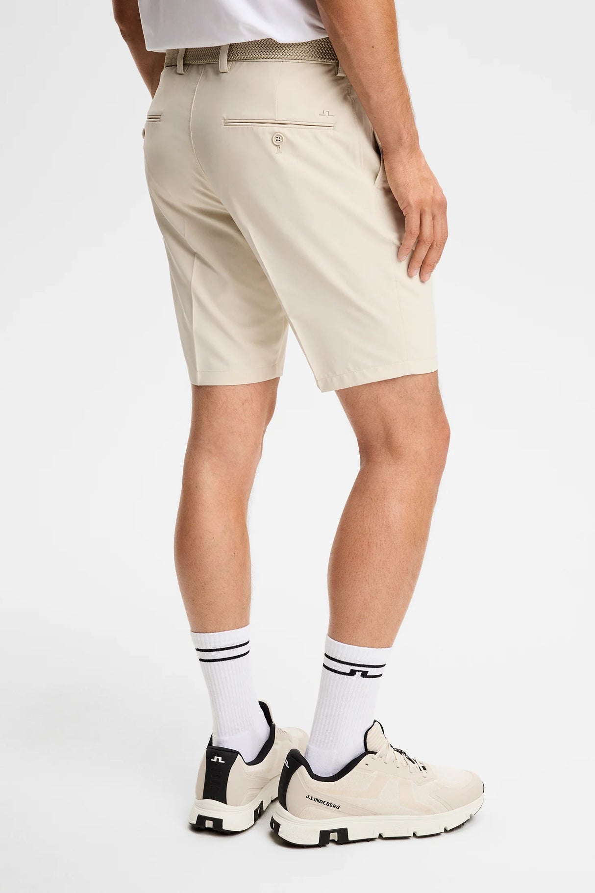 J.LINDEBERG Mitch Golf Shorts – Men’s – Moonbeam