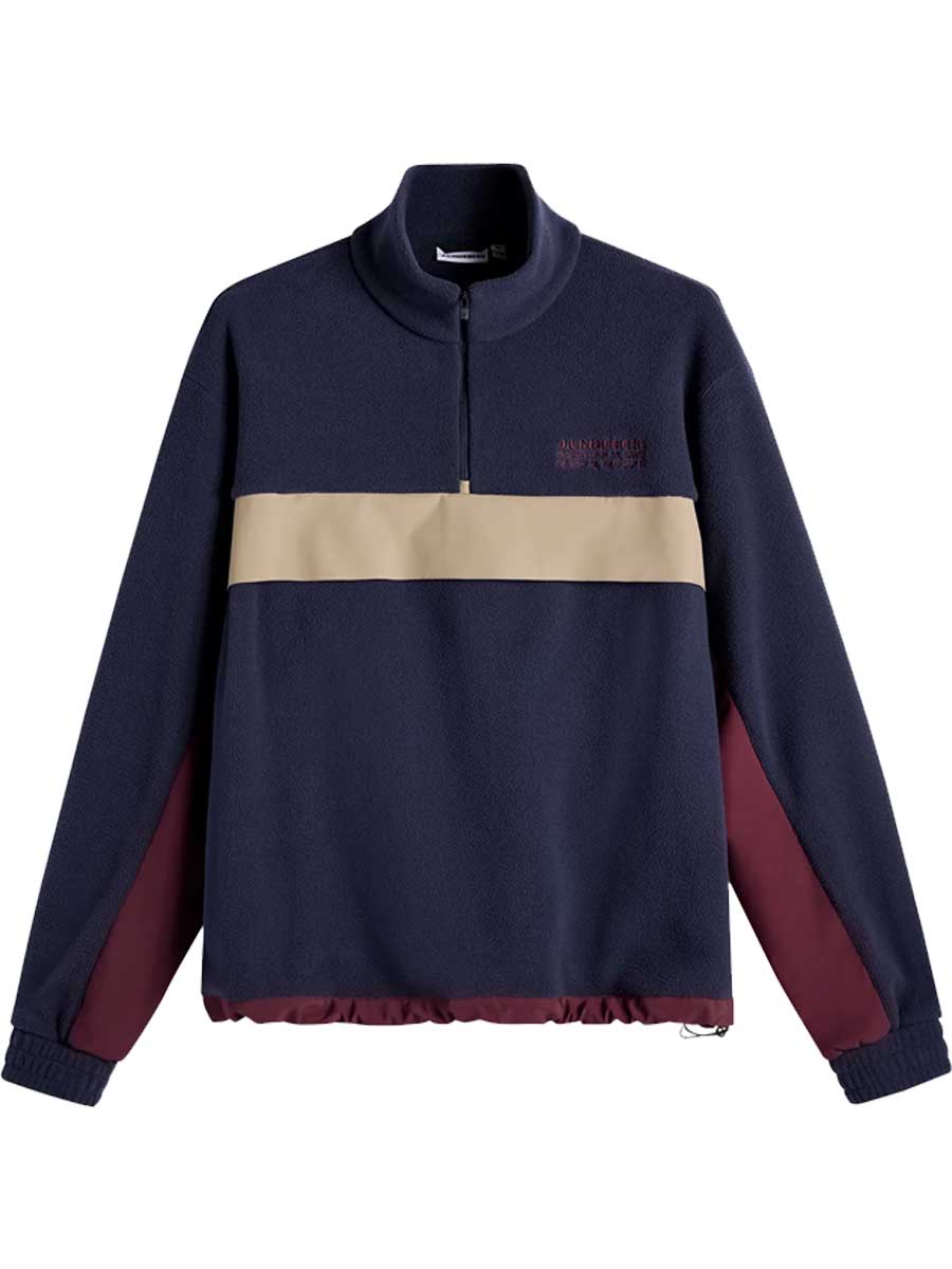 J.LINDEBERG Quinn Hybrid Sweatshirt – Men's – JL Navy