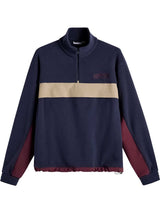 J.LINDEBERG Quinn Hybrid Sweatshirt – Men's – JL Navy