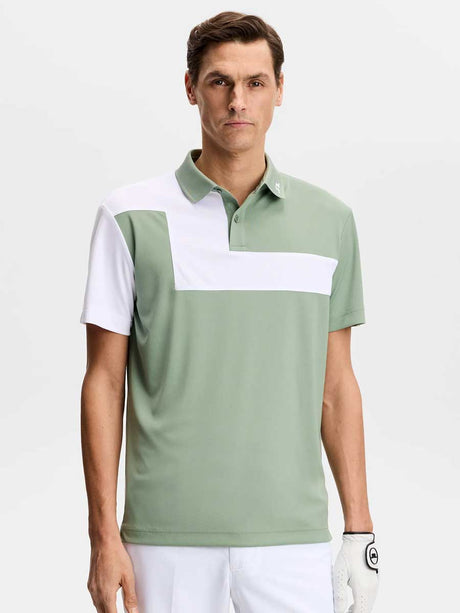 J.LINDEBERG Rody Polo Shirt – Men’s Regular Fit – Hedge Green