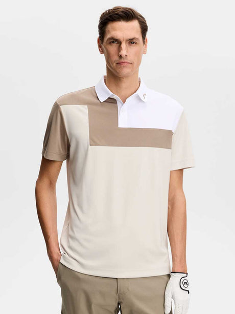 J.LINDEBERG Rody Polo Shirt – Men’s Regular Fit – Moonbeam
