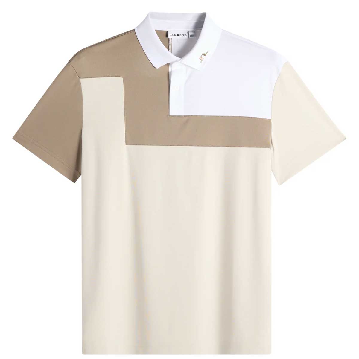 J.LINDEBERG Rody Polo Shirt – Men’s Regular Fit – Moonbeam