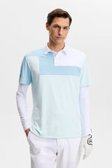 J.LINDEBERG Rody Polo Shirt – Men’s Regular Fit – Sky Light