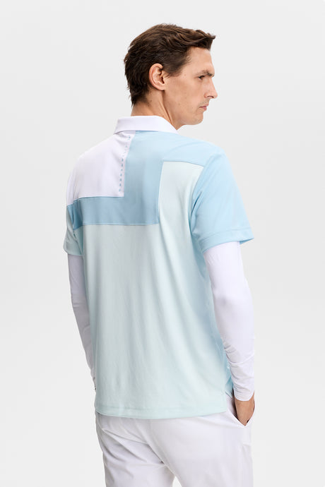 J.LINDEBERG Rody Polo Shirt – Men’s Regular Fit – Sky Light
