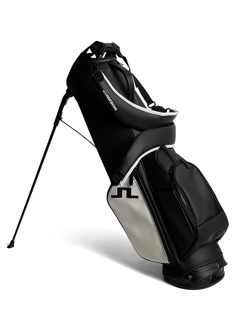 J.LINDEBERG Sunday Stand Golf Bag - Black