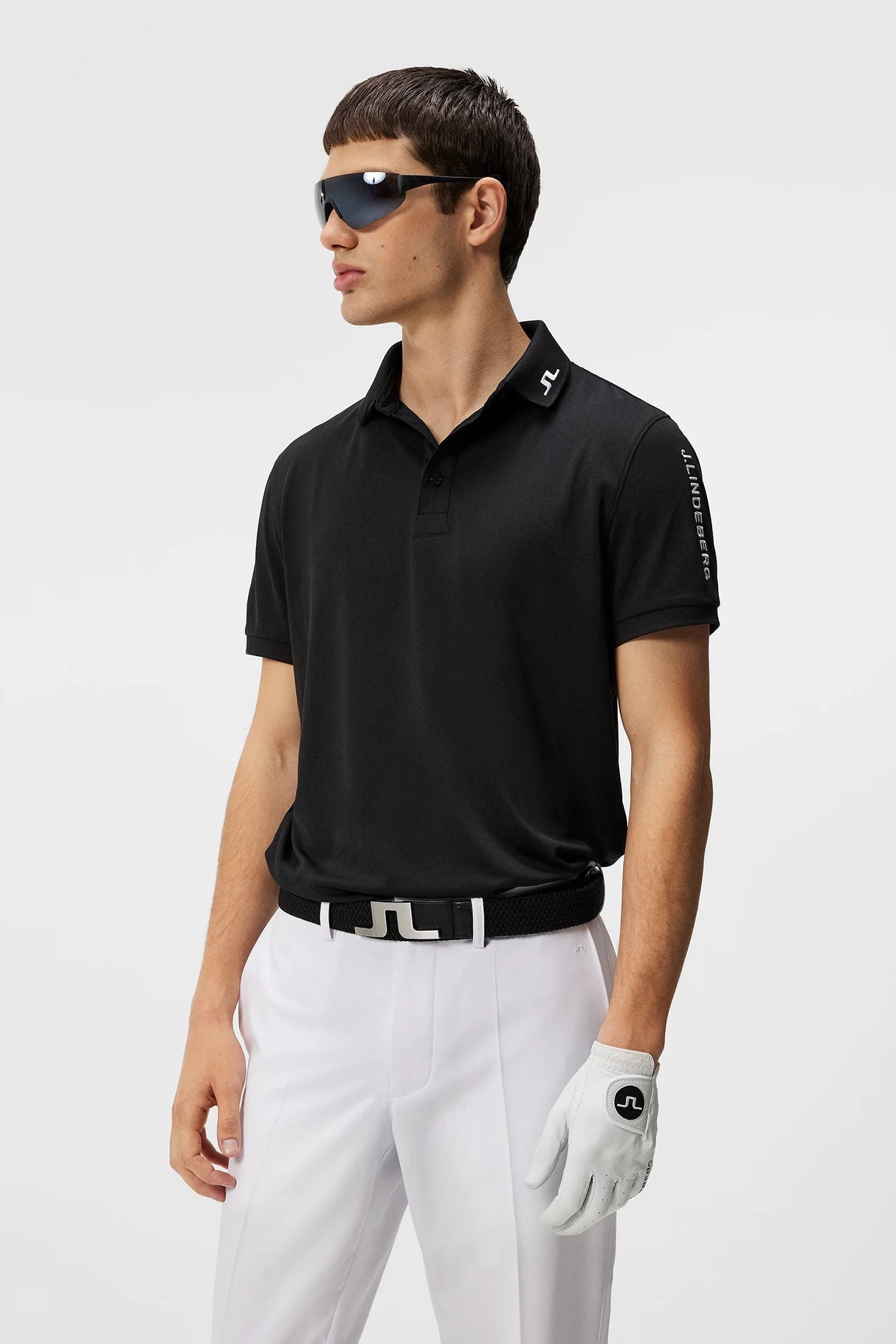 J.LINDEBERG Tour Tech Golf Polo Shirt – Men’s – Black