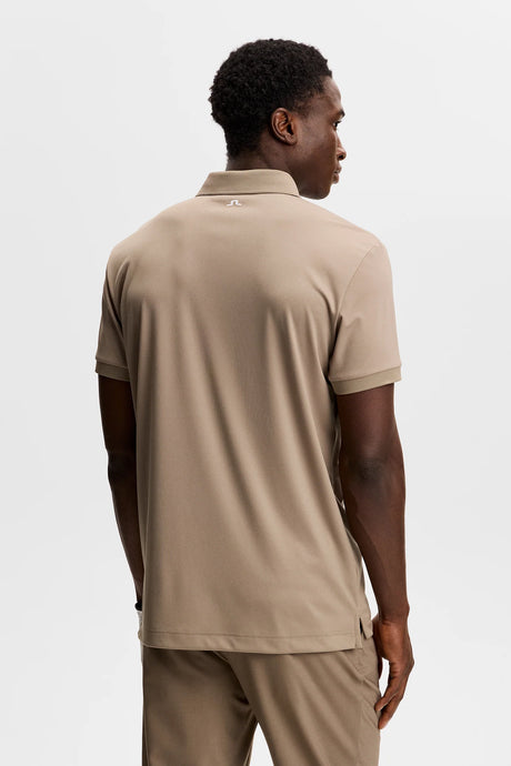 J.LINDEBERG Tour Tech Golf Polo Shirt – Men’s – Brindle