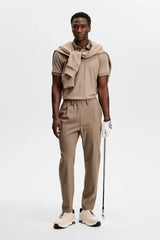 J.LINDEBERG Tour Tech Golf Polo Shirt – Men’s – Brindle