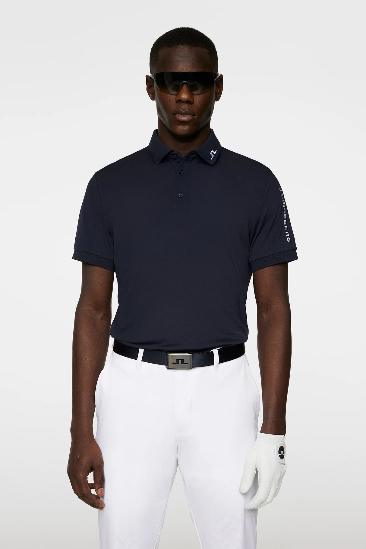 J.LINDEBERG Tour Tech Golf Polo Shirt – Men’s – Navy