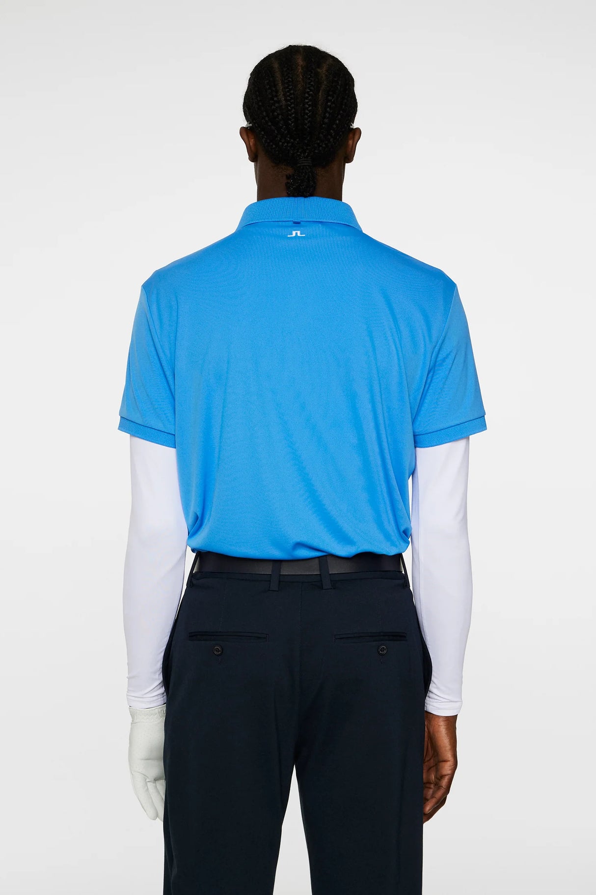 J.LINDEBERG Tour Tech Golf Polo Shirt – Men’s – Sonic Blue