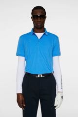J.LINDEBERG Tour Tech Golf Polo Shirt – Men’s – Sonic Blue