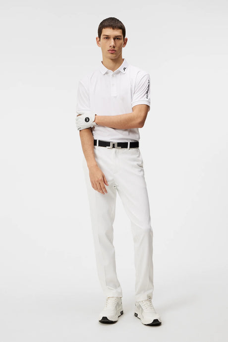 J.LINDEBERG Tour Tech Golf Polo Shirt – Men’s – White
