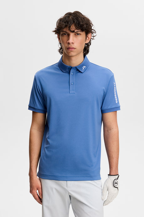 J.LINDEBERG Tour Tech Golf Polo Shirt – Men’s – Federal Blue