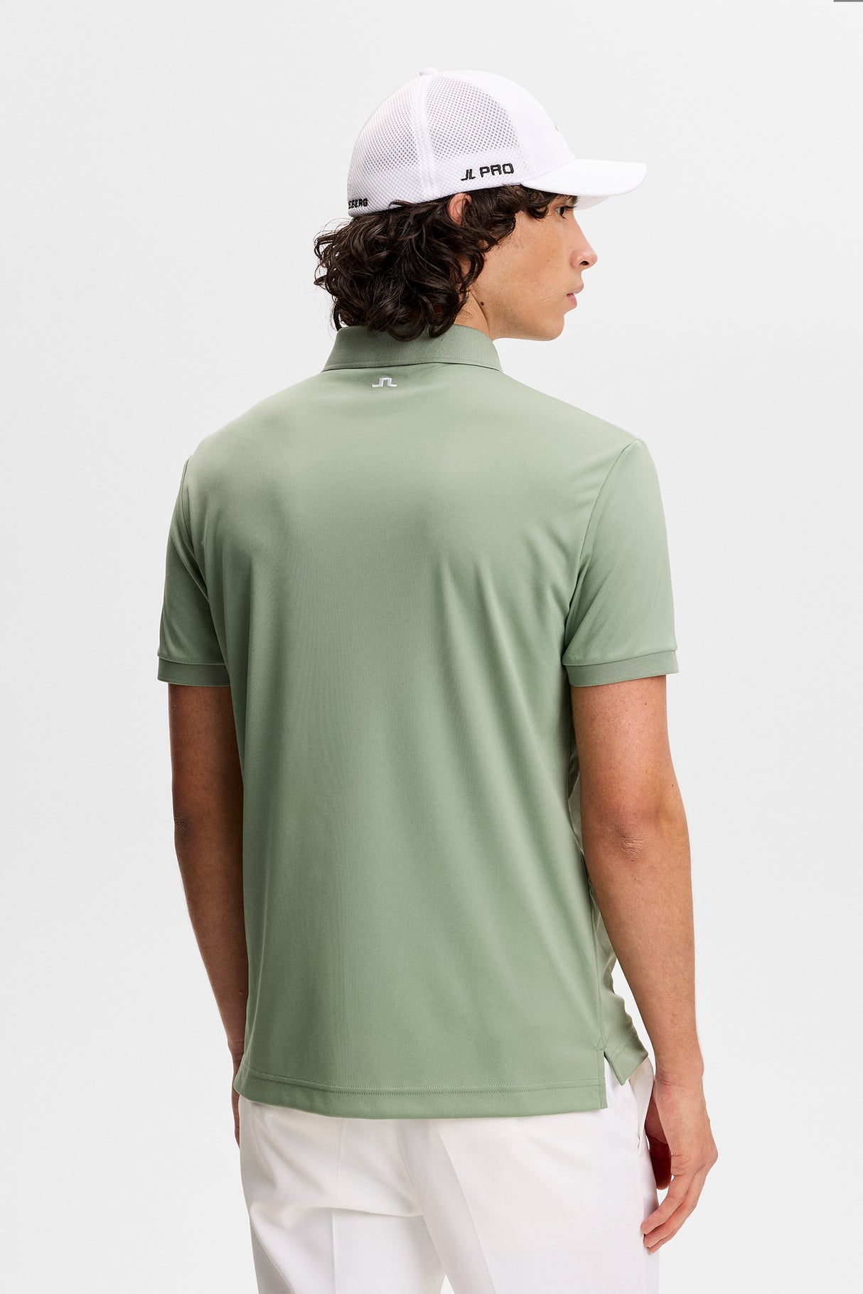 J.LINDEBERG Tour Tech Golf Polo Shirt – Men’s – Hedge Green