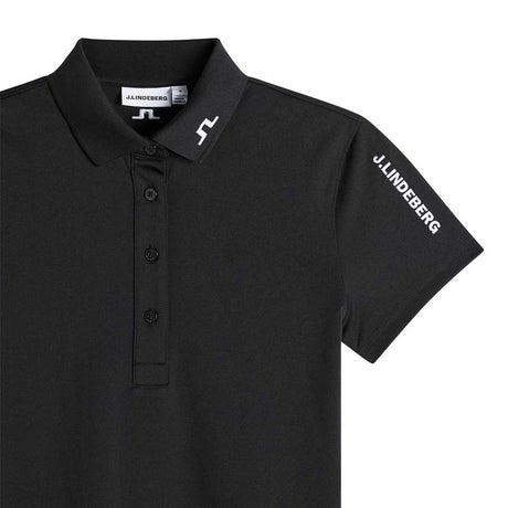 J.LINDEBERG Tour Tech Polo Shirt - Womens - Black