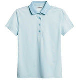 J.LINDEBERG Tour Tech Polo Shirt - Womens - Bridge Stack Skylight