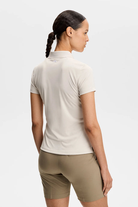 J.LINDEBERG Tour Tech Polo Shirt - Womens - Moonbeam