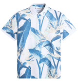 J.LINDEBERG Tour Tech Print Golf Polo Shirt – Men’s – Paradise Skylight