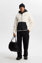 J.LINDEBERG Varek Hybrid Zip Hood – Men's – Tofu