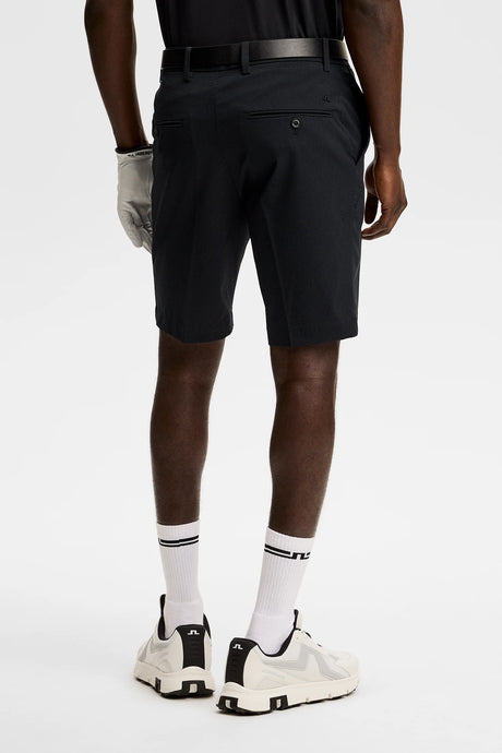 J.LINDEBERG Vent Golf Shorts – Men’s Lightweight Performance – Black