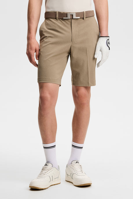J.LINDEBERG Vent Golf Shorts – Men’s Lightweight Performance – Brindle