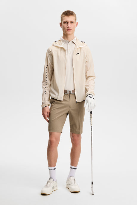J.LINDEBERG Vent Golf Shorts – Men’s Lightweight Performance – Brindle