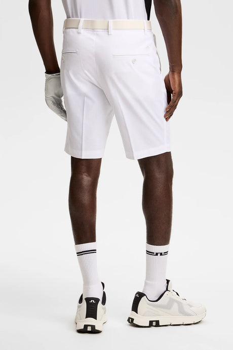 J.LINDEBERG Vent Golf Shorts – Men’s Lightweight Performance – White