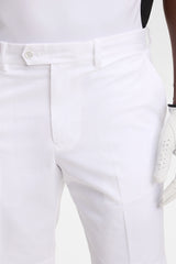 J.LINDEBERG Vent Golf Shorts – Men’s Lightweight Performance – White